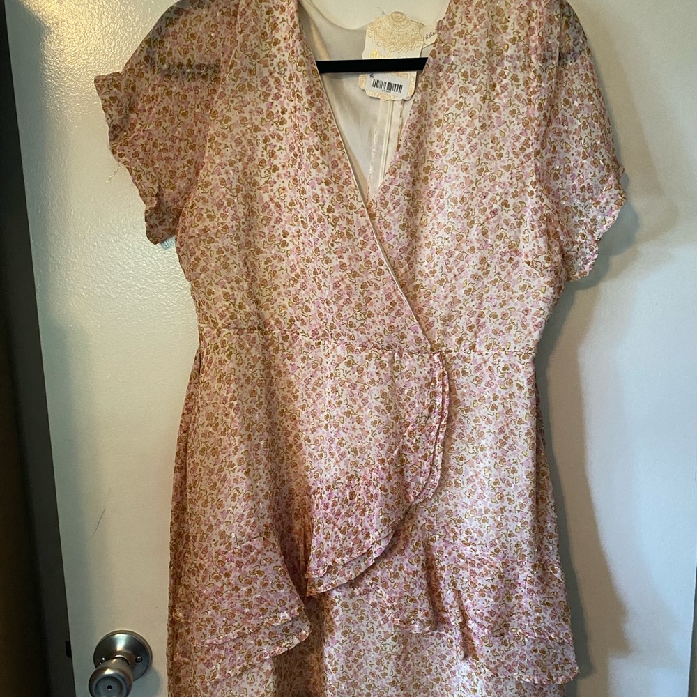 Floral Wrap Dress
